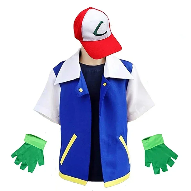 Cosplay Anime Ash Ketchum Clot - Haori Japanese Jacket ulasan dan harga