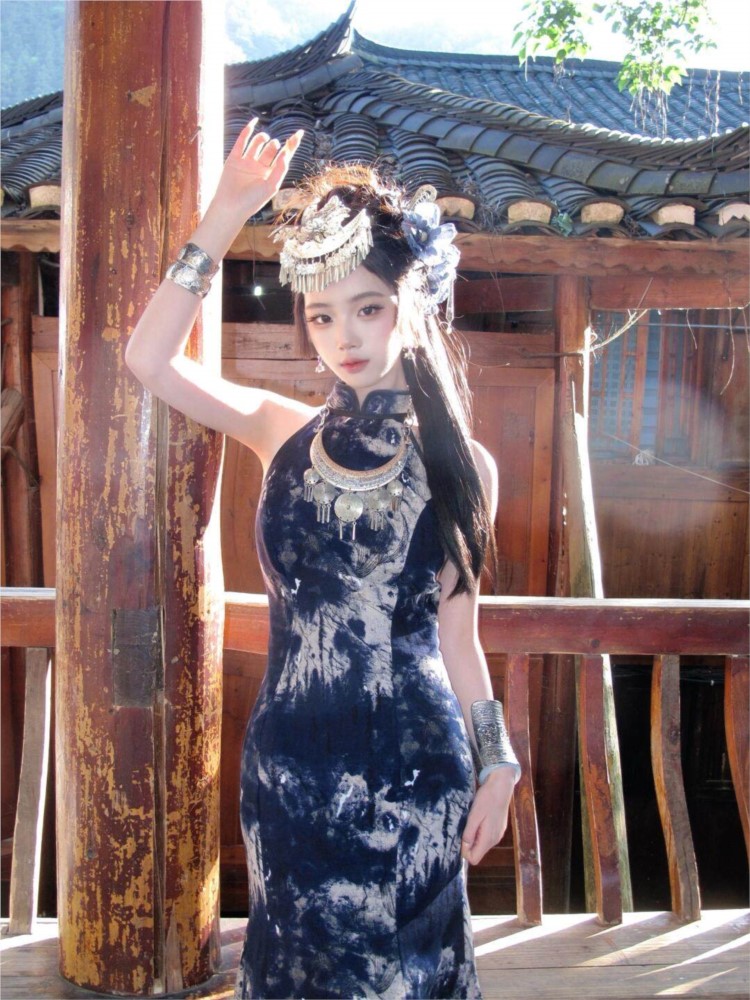 New batik dress cool women's w - Ethnic Dress Fashion Show ulasan dan harga