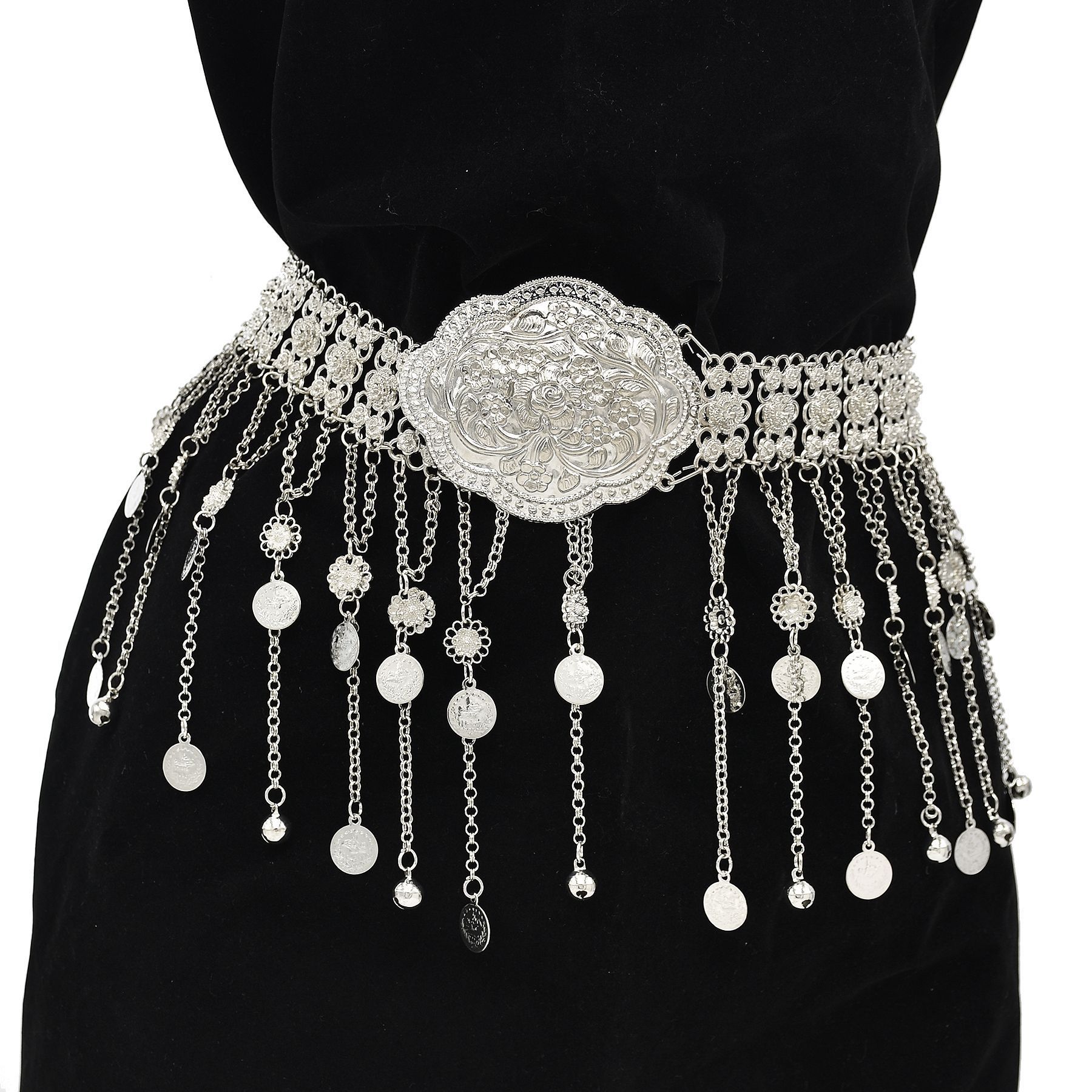 Silver Plated Moroccan Caftan  - Ethnic Fashion Co In ulasan dan harga