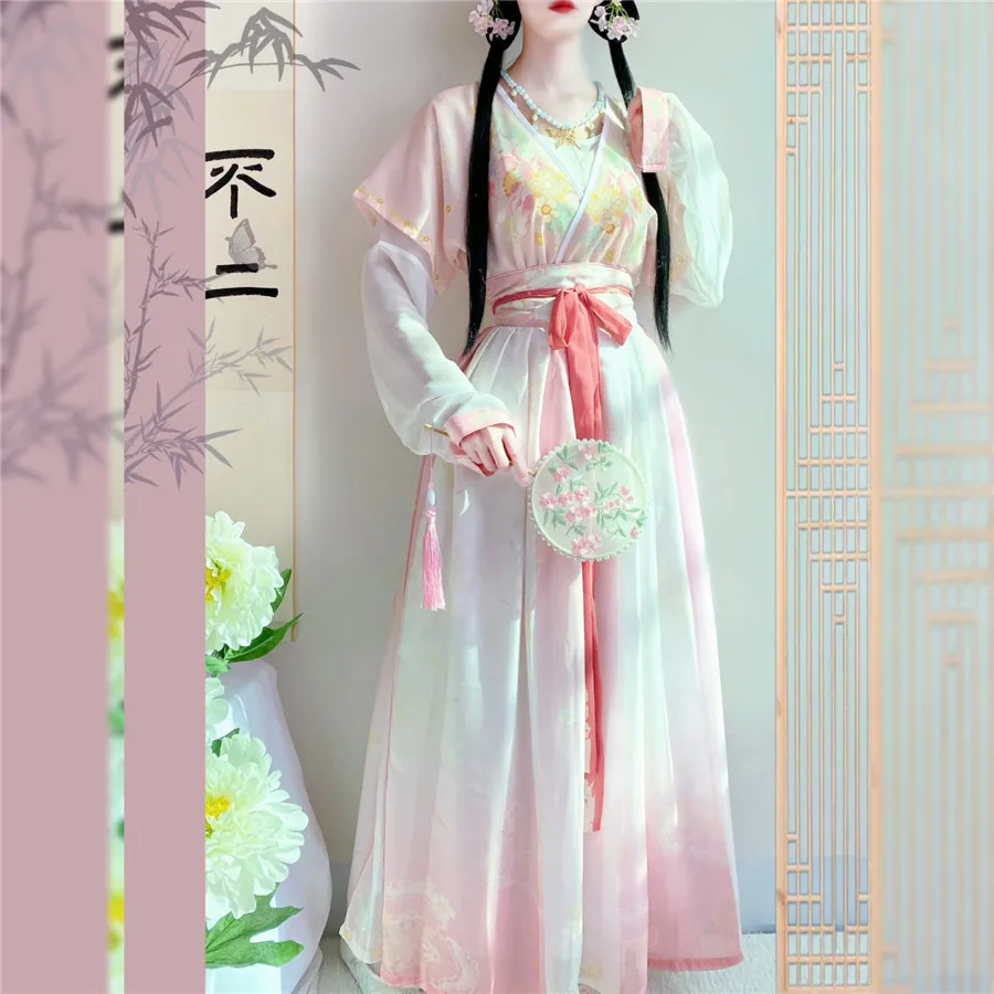 yesChinese Traditional Pink Or - Ethnic Dress Fashion Show ulasan dan harga