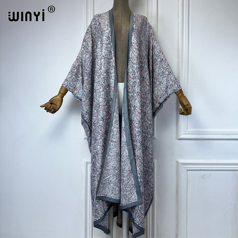 WINYI Kimono Summer sexy print - Kaftan Women Boho ulasan dan harga