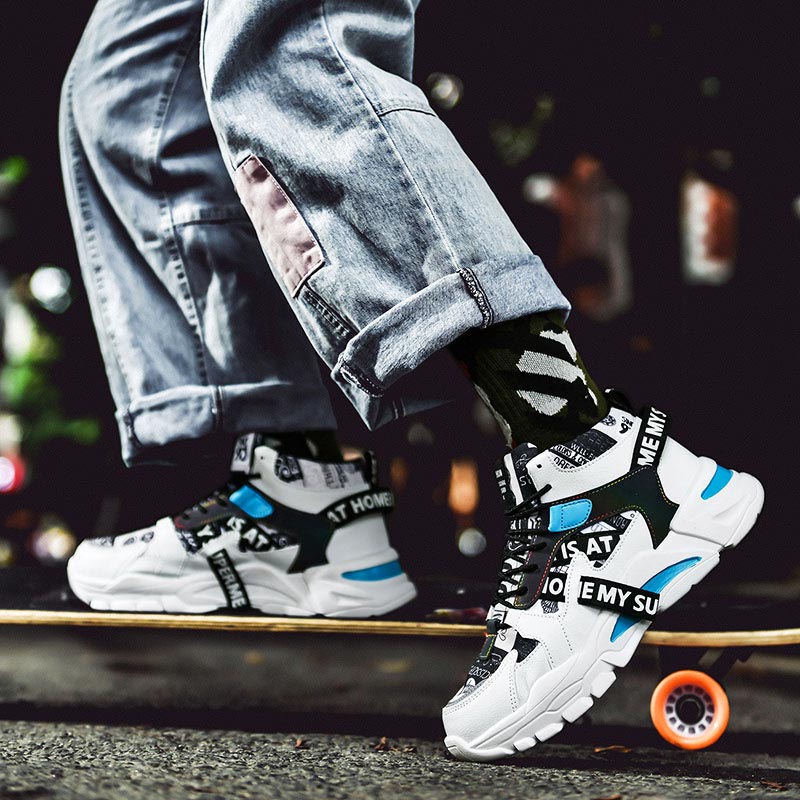 Large Size High Top Chunky Man - Ethnic Fast Fashion ulasan dan harga