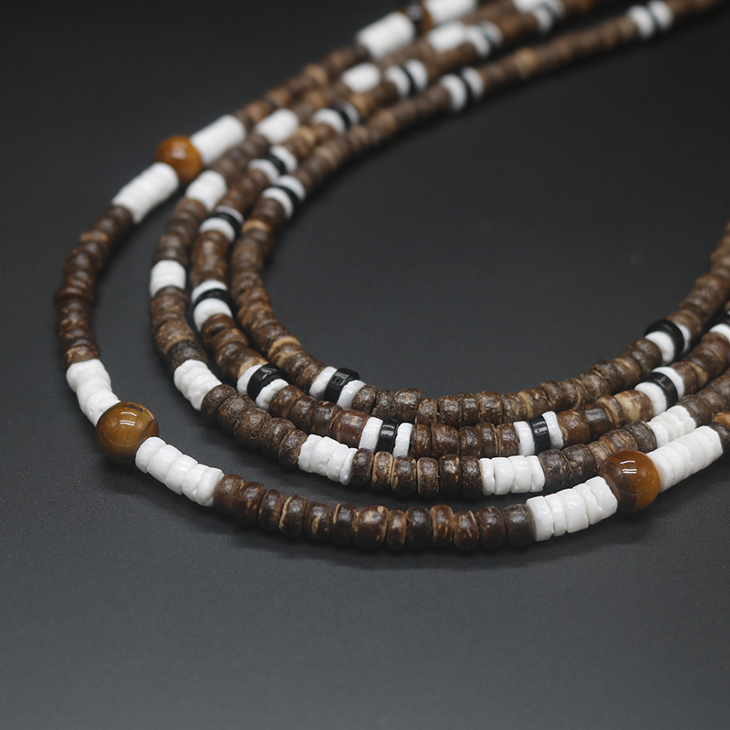2023 Tribal Coconut Beads Neck - Ethnic Fashion Co In ulasan dan harga