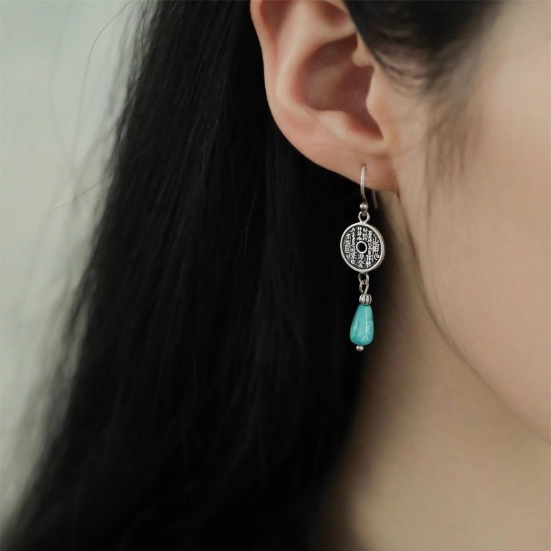 925 Sterling Silver Earrings A - Ethnic Fashion Co In ulasan dan harga