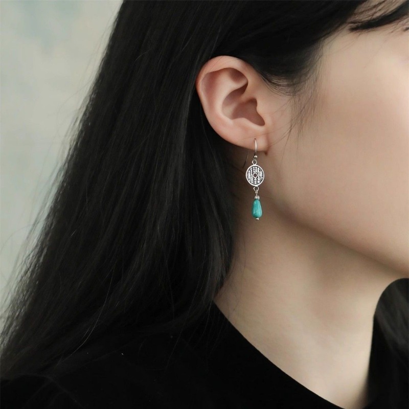 925 Sterling Silver Earrings A - Ethnic Fashion Co In ulasan dan harga