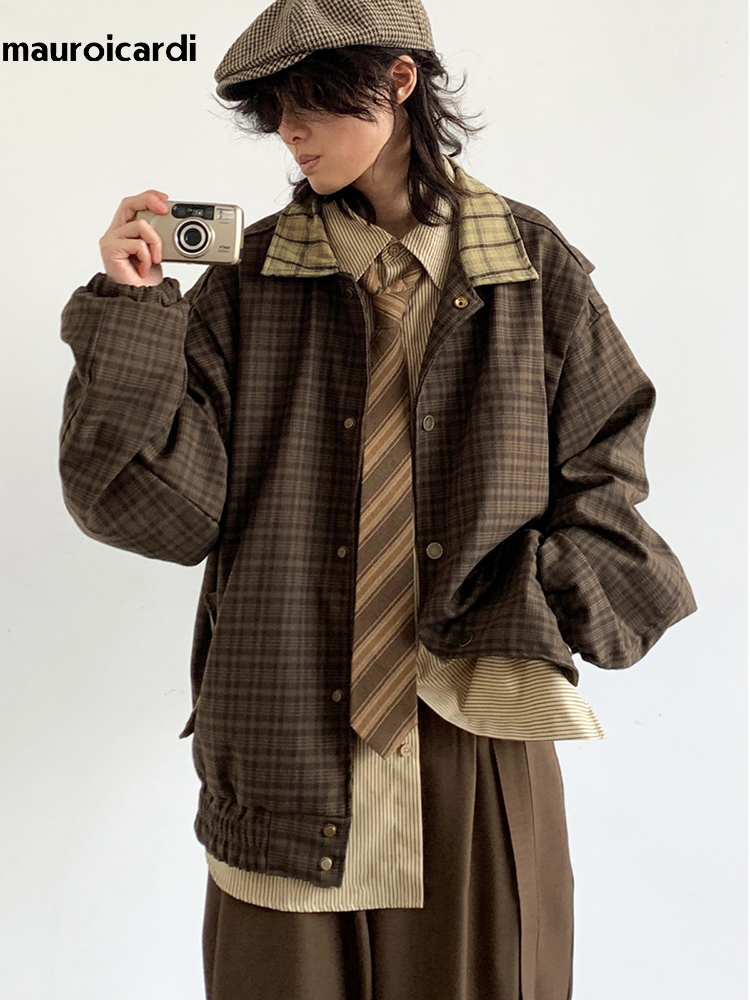 Mauroicardi Spring Autumn Over - Haori Japanese Jacket ulasan dan harga