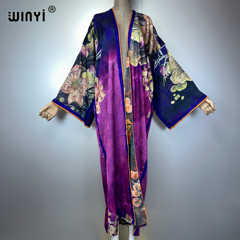 WINYI kimono High-quality Prin - Kaftan Women Boho ulasan dan harga