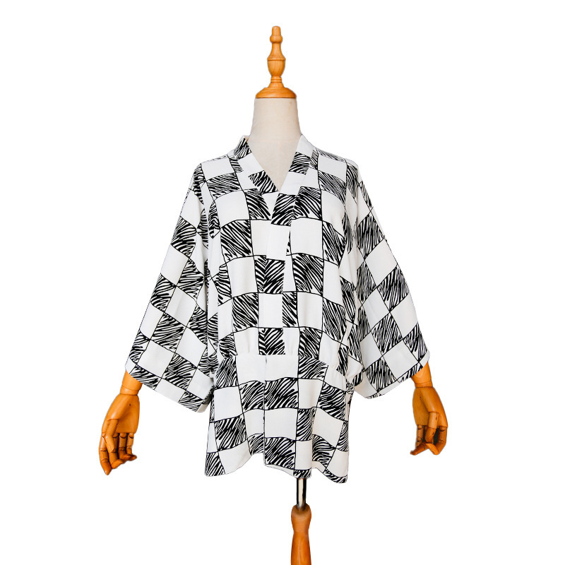 Summer Feather Woven Jacket Me - Haori Japanese Jacket ulasan dan harga