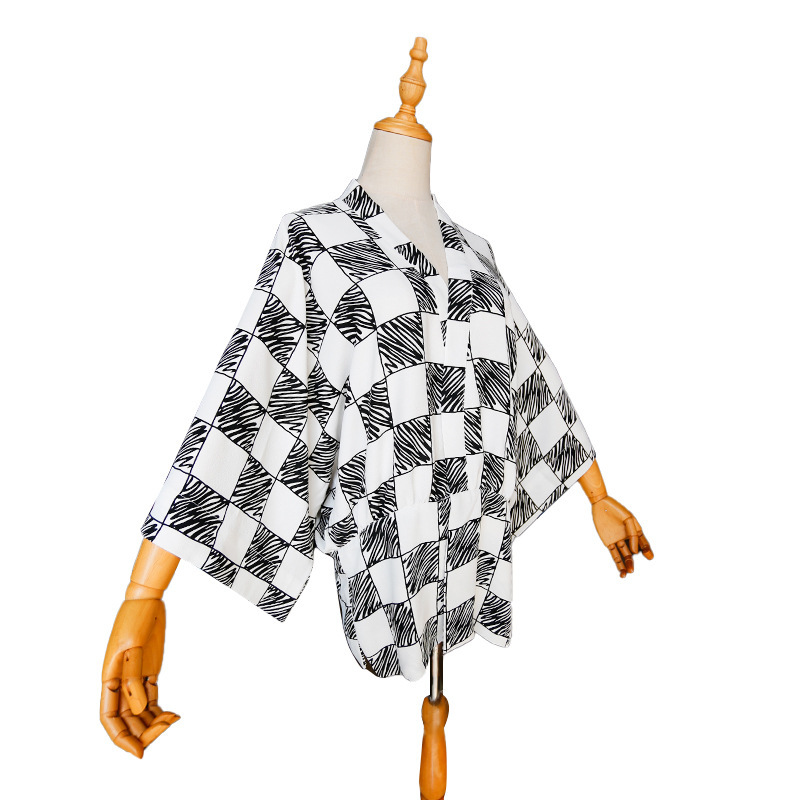 Summer Feather Woven Jacket Me - Haori Japanese Jacket ulasan dan harga