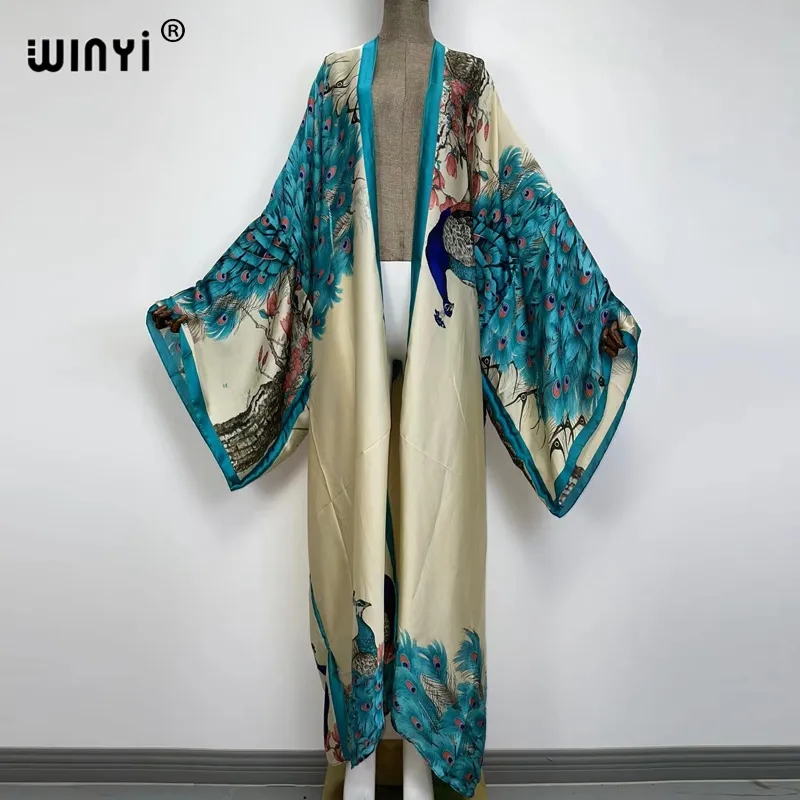 WINYI 2026 Summer Women Cardig - Kaftan Women Boho ulasan dan harga