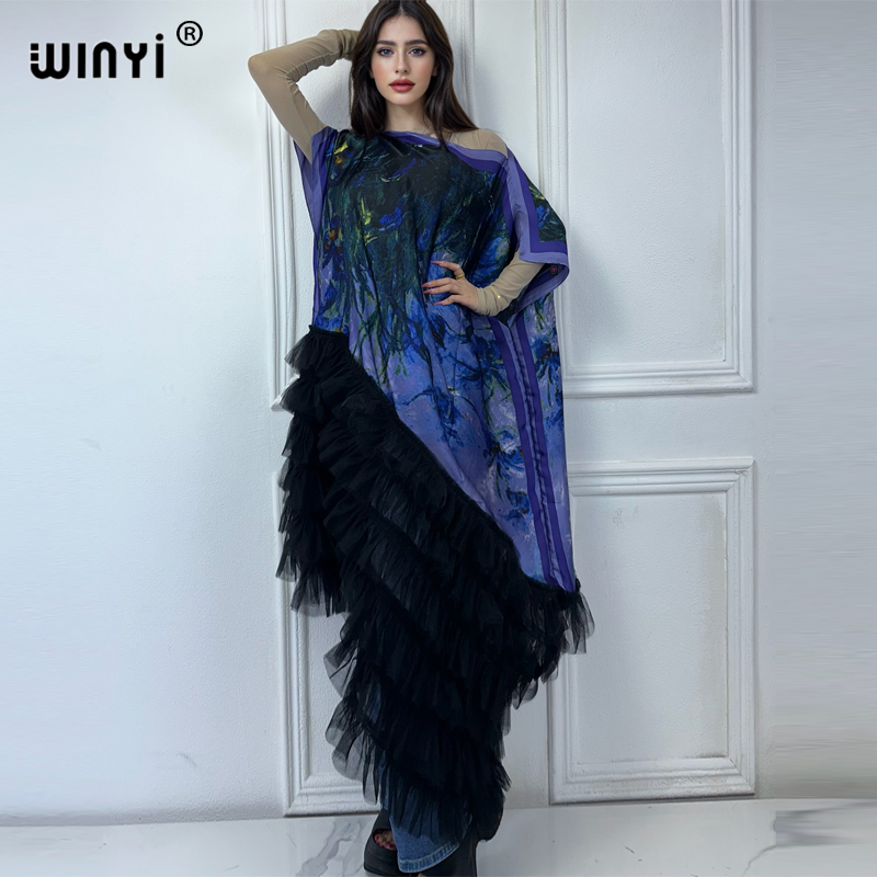 WINYI africa clothing plus siz - Kaftan Women Boho ulasan dan harga