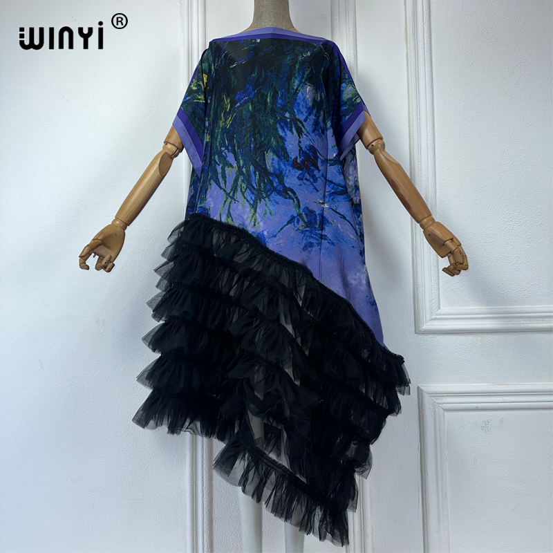 WINYI africa clothing plus siz - Kaftan Women Boho ulasan dan harga