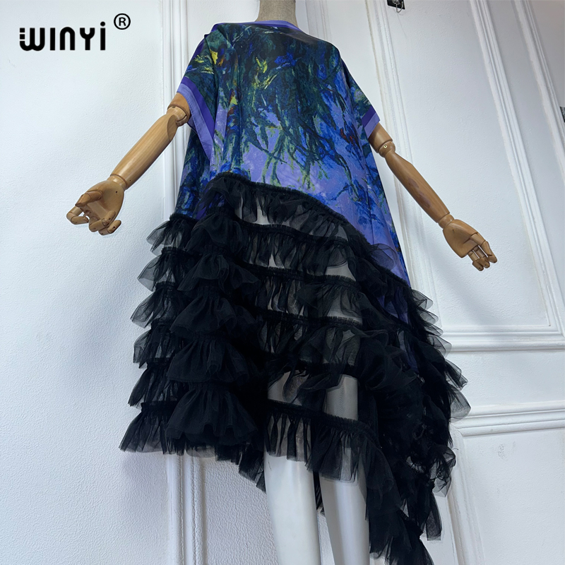 WINYI africa clothing plus siz - Kaftan Women Boho ulasan dan harga